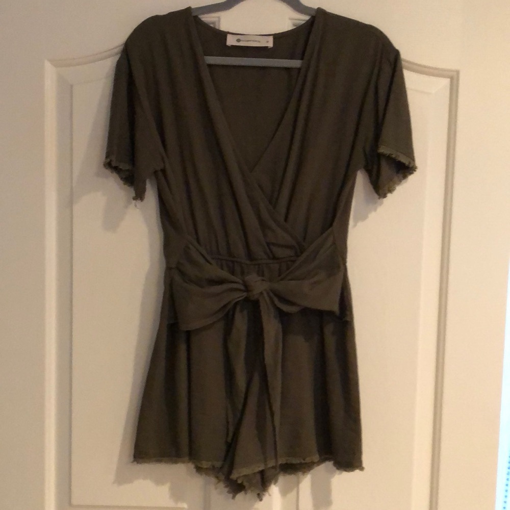 Olive romper
